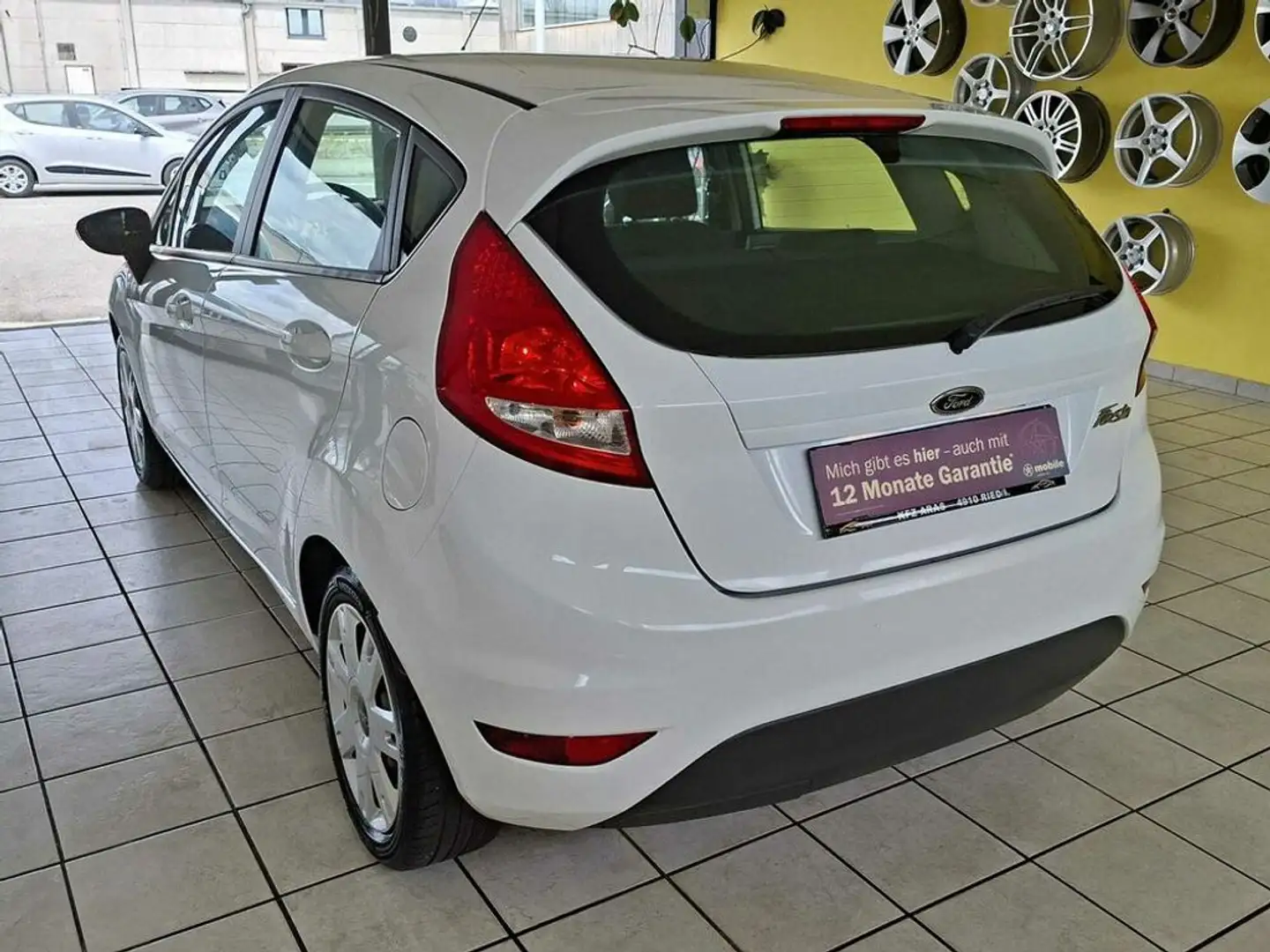 Ford Fiesta Trend 1.BESITZ, GUTER ZUSTAND, KLIMA Weiß - 2