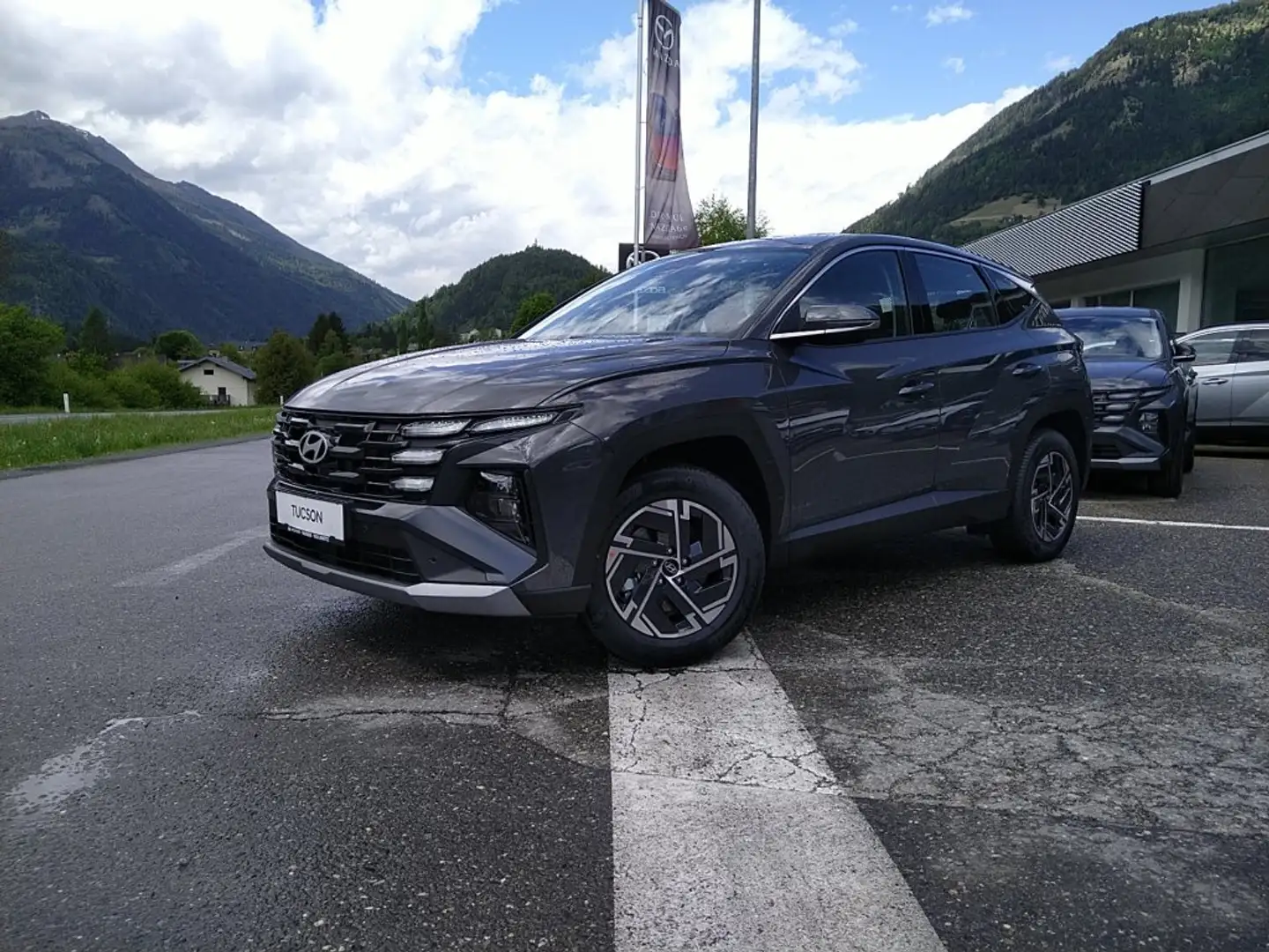 Hyundai TUCSON NX4 Smart Line 1,6 T-GDi HEV 4WD t7hs2-P20 Grau - 2