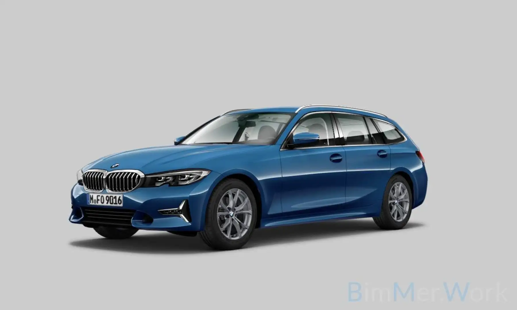 BMW 318 Luxury Line DAB Alarm Geschwindigreg HiFi Blau - 1