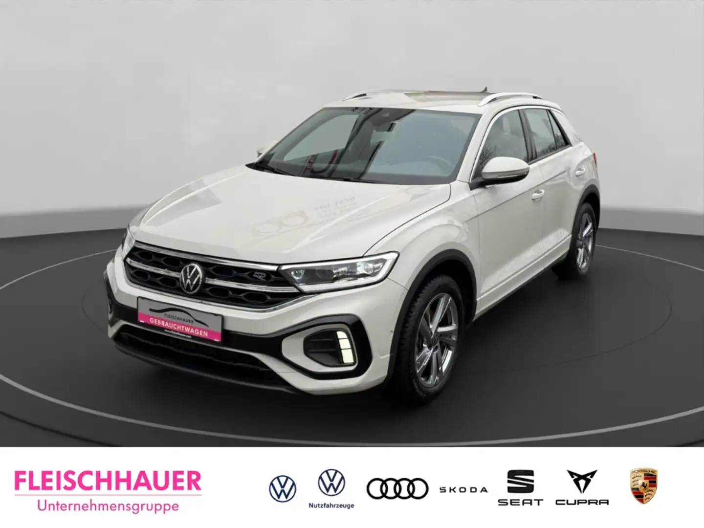Volkswagen T-Roc 1,0 TSI R-Line CarPlay+PDC-Plus+LED+Rear View Grau - 1