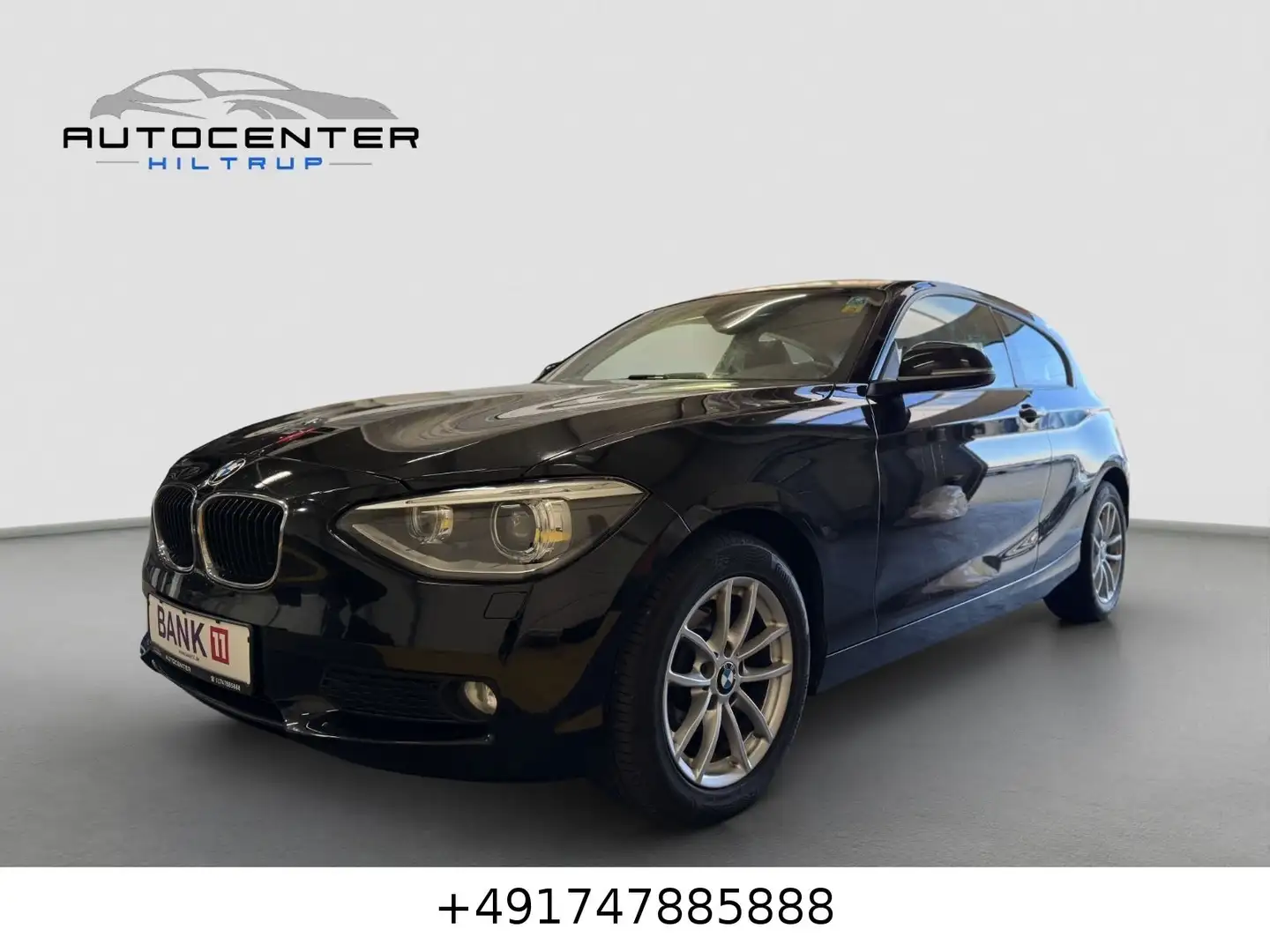 BMW 118 d|NAVI|SHZ|XENON|ALU|PDC Schwarz - 1