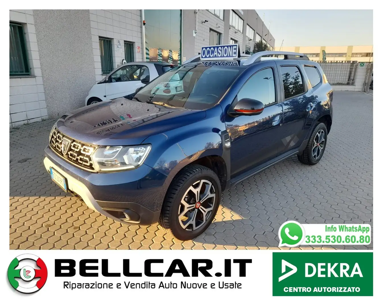 Dacia Duster Duster II 2018 1.0 tce Techroad 4x2 100cv Blu/Azzurro - 1