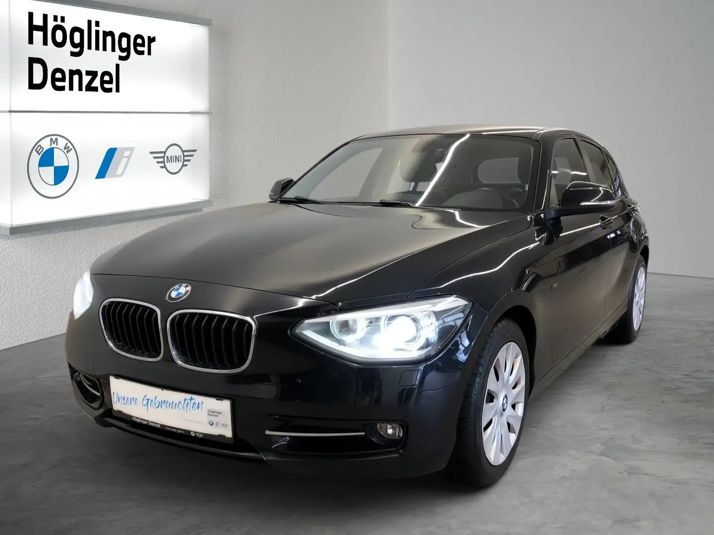 BMW 116 i Schwarz - 1