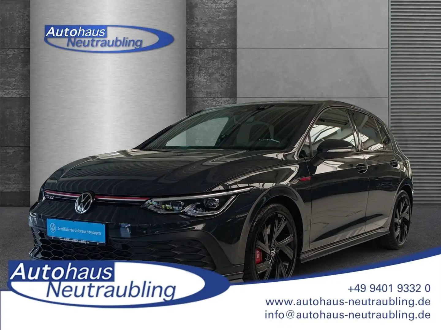 Volkswagen Golf 8 2.0 TSI "GTI CLUBSPORT" 300 PS DSG+NAVI+ACC+PDC Gris - 1