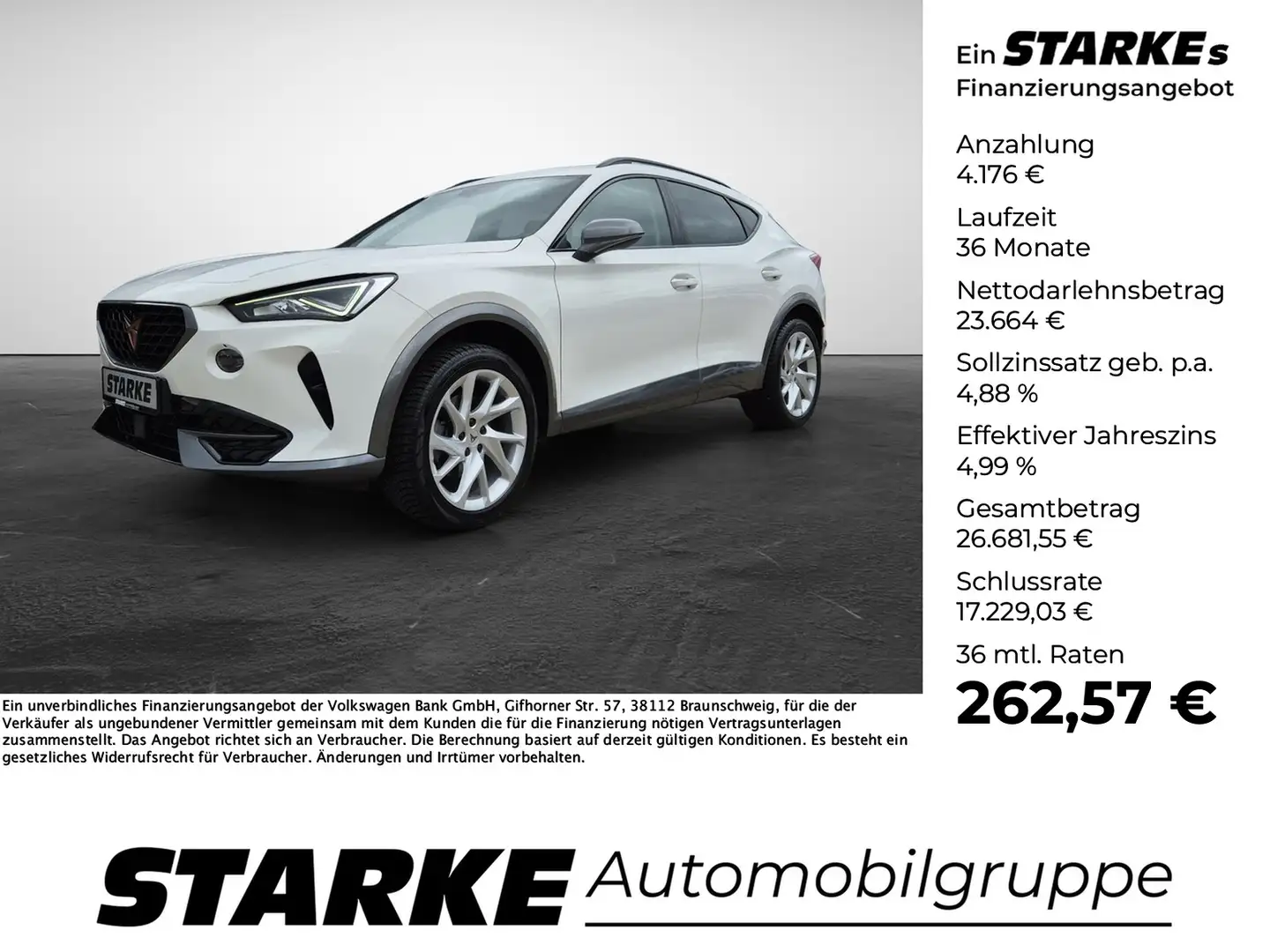 CUPRA Formentor 2.0 TDI Bianco - 1