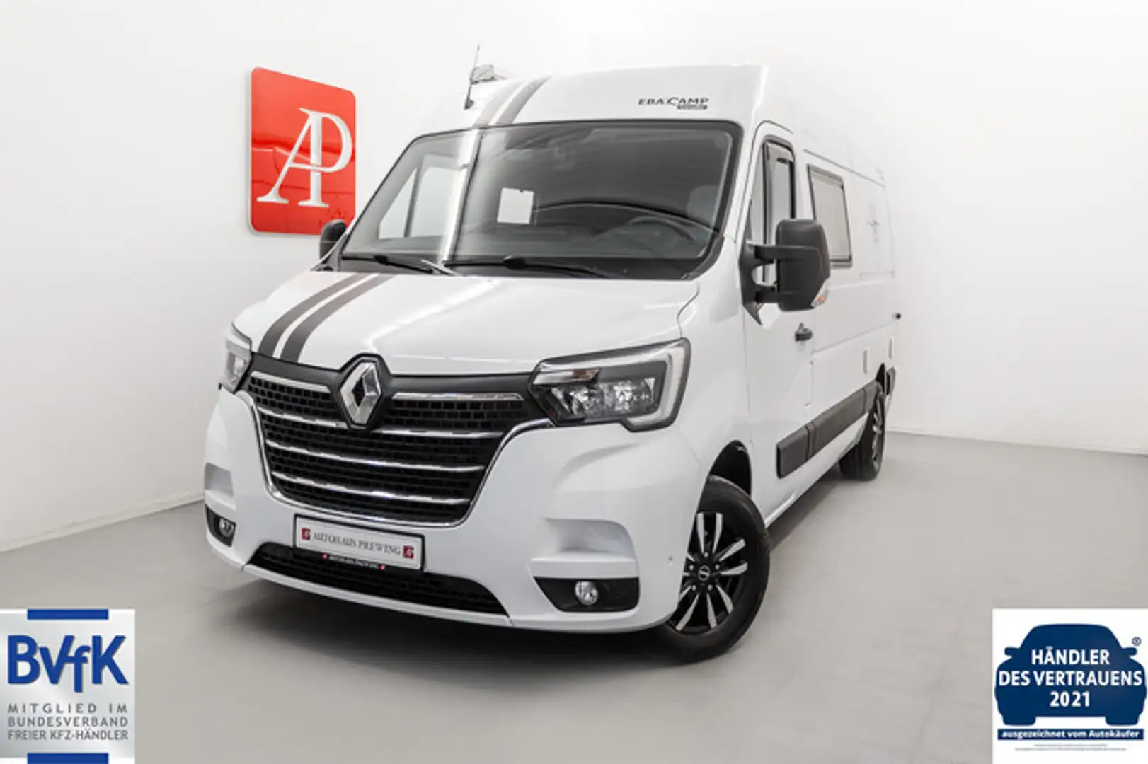 Renault Master 179PS Wohnmobil DUSCHE/KASTENWAGEN/5,54M Weiß - 1