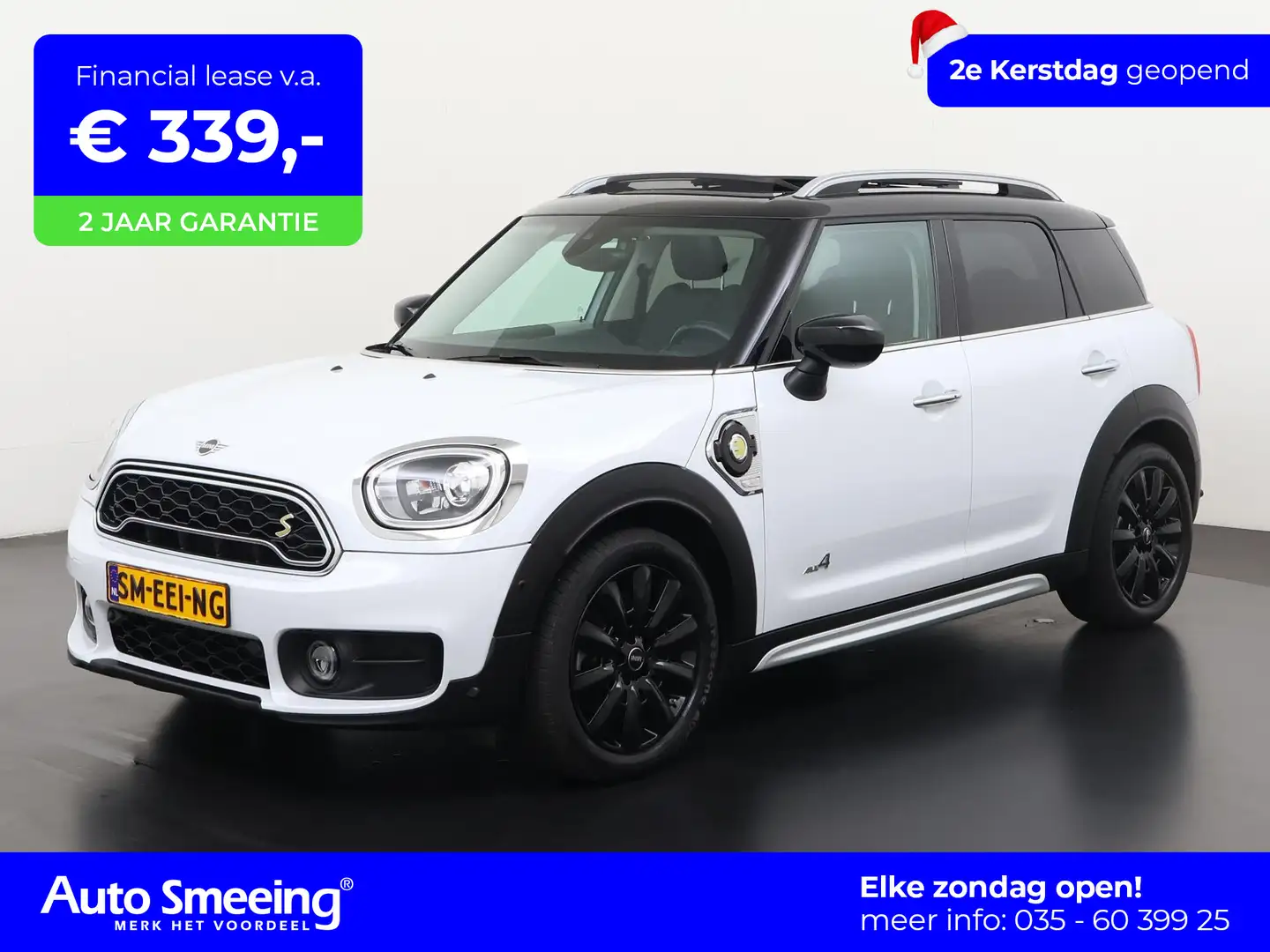 MINI Cooper SE Countryman Mini ALL4 | Panoramadak | Leder | Harman/Kardon | Blanc - 1