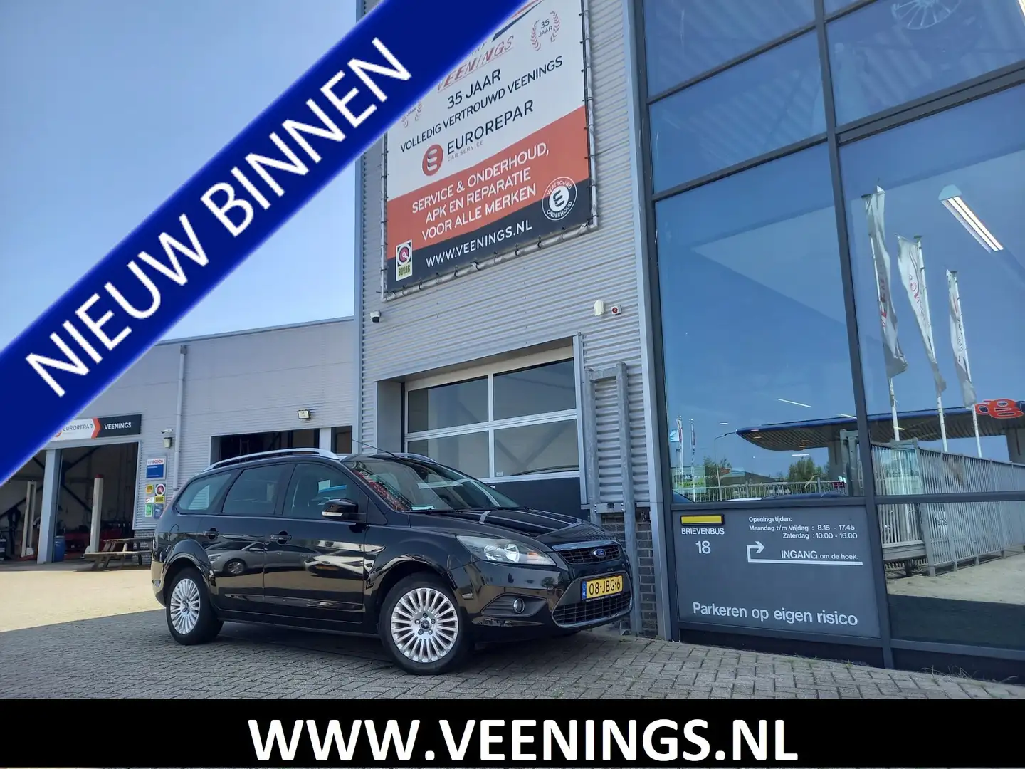 Ford Focus Wagon 1.6 Titanium - CLIMA - CRUISE - PDC - TREKHA Zwart - 1
