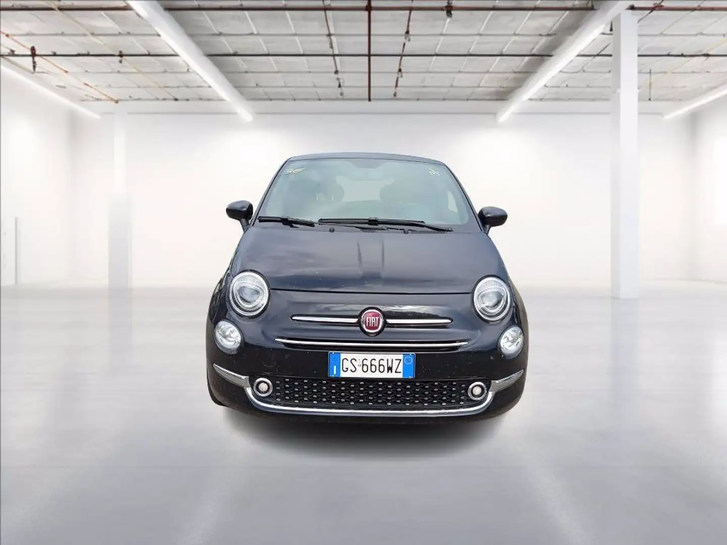 Fiat 500 1.0 hybrid Dolcevita 70cv Zwart - 2