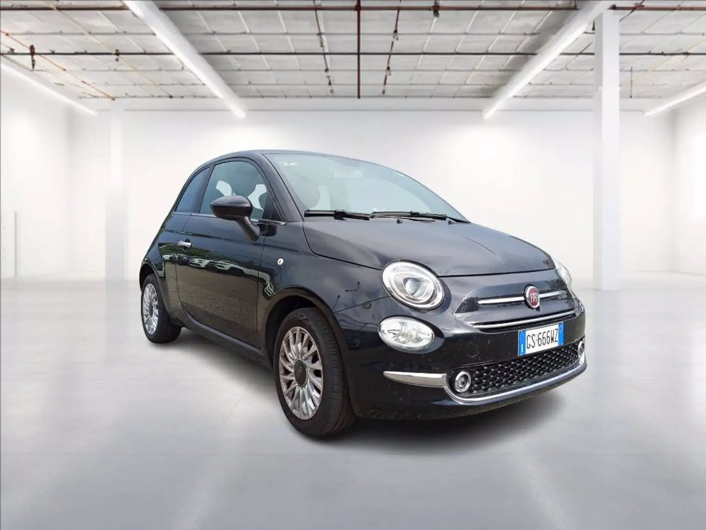 Fiat 500 1.0 hybrid Dolcevita 70cv Zwart - 1