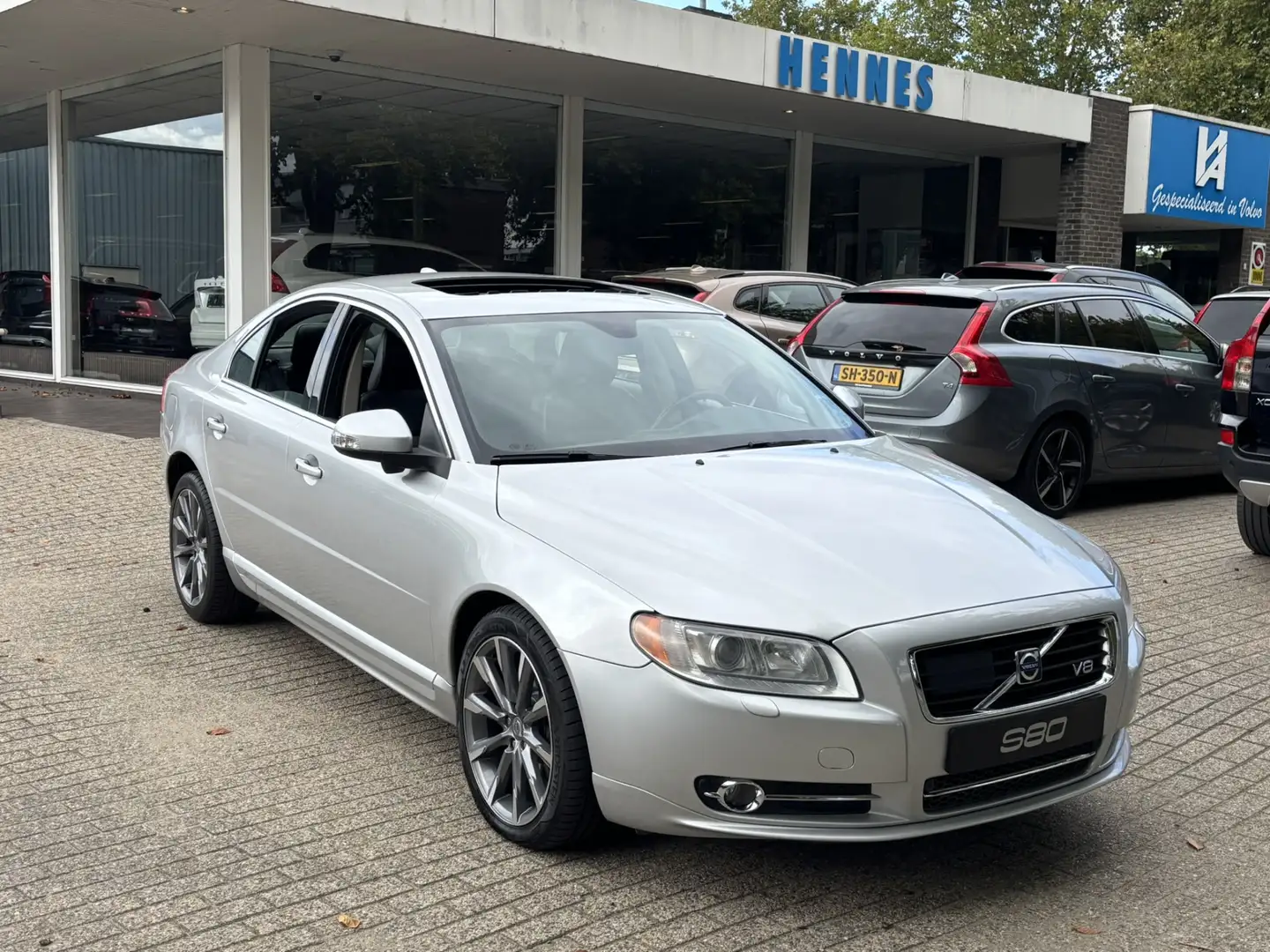 Volvo S80 4.4 V8 AWD Summum Schuifdak ACC Four-C BTW voordee Argent - 1