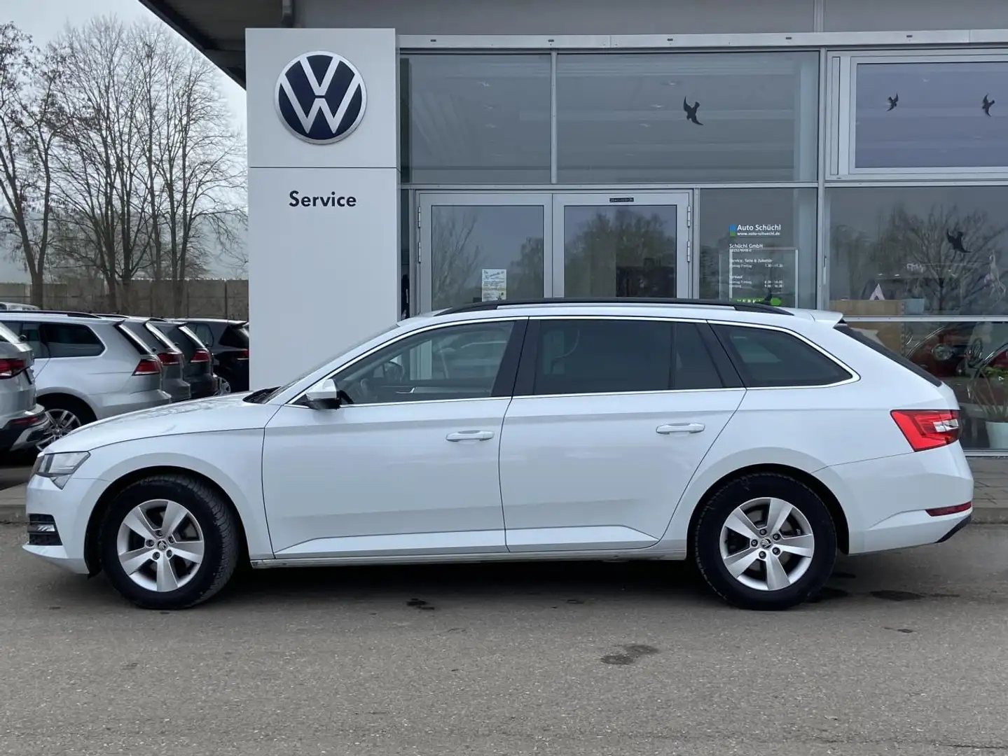 Skoda Superb Combi 2.0 TDI DSG Ambition SMART-LINK+VIR Weiß - 2
