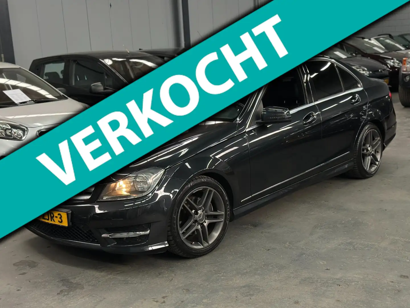 Mercedes-Benz C 200 Business Class 125! Avantgarde Nieuwe APK NAP Grijs - 1