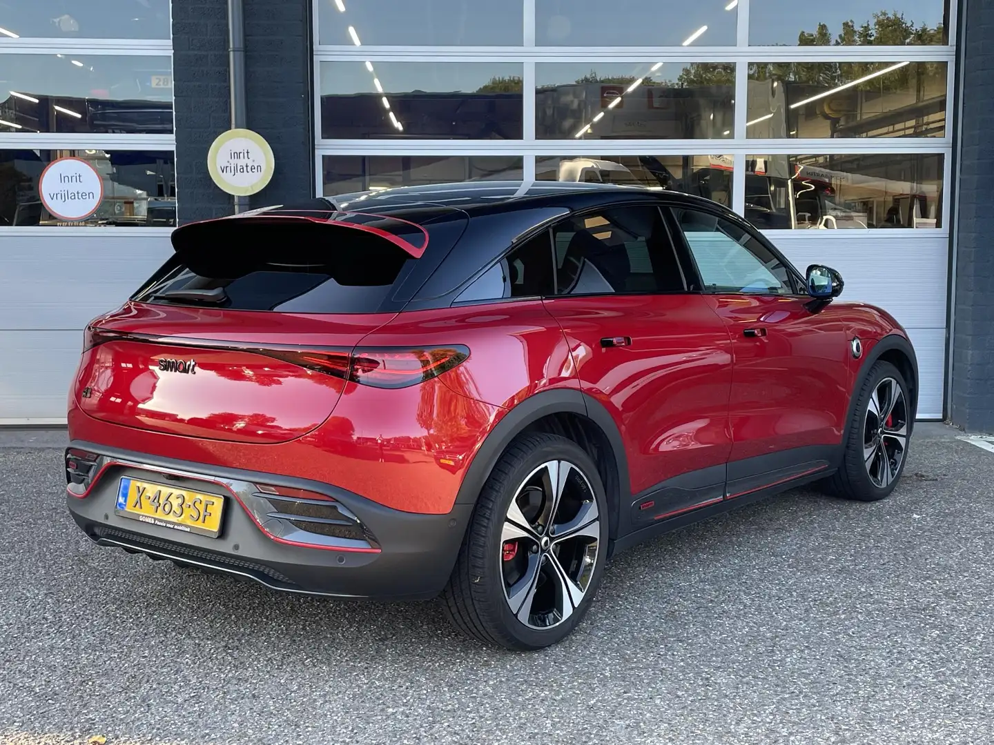 smart #3 BRABUS 66 kWh Panoramadak | Beats Audio | Elektris Rouge - 2