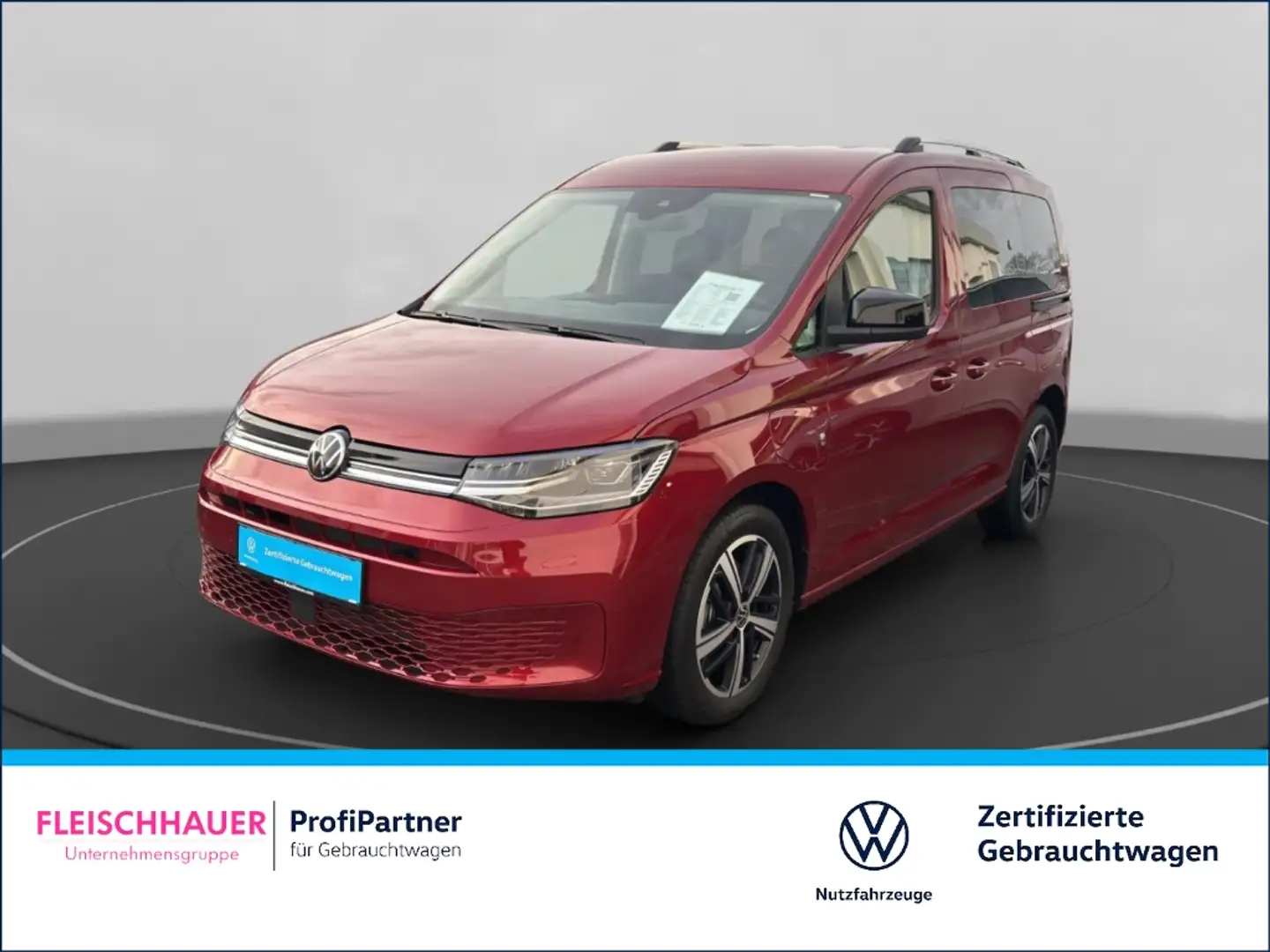 Volkswagen Caddy Goal eHybrid KO Life DSG+LED+SHZ+KAMERA Rot - 1