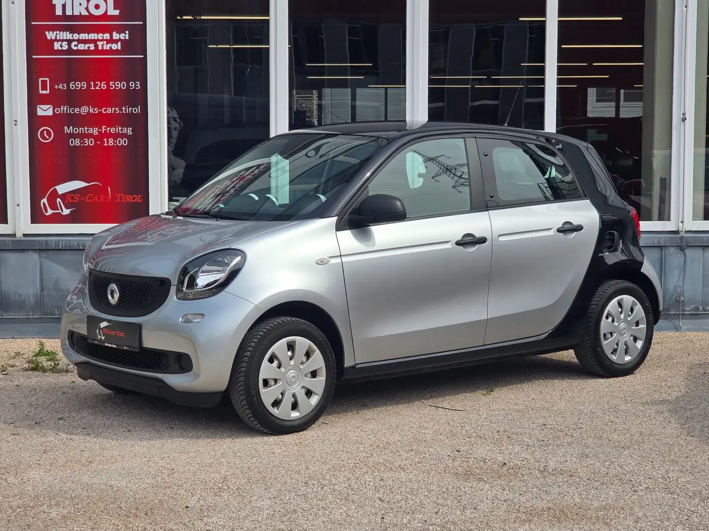 smart forFour Turbo 66 kW Schwarz - 1