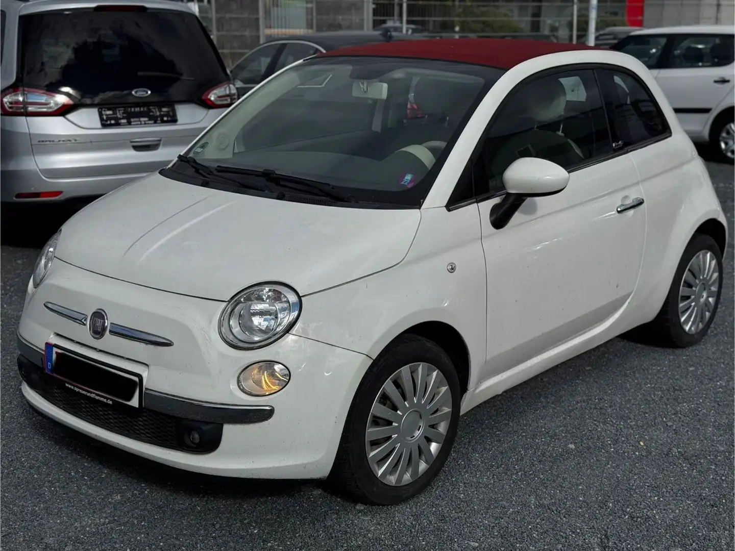 Fiat 500 Weiß - 2