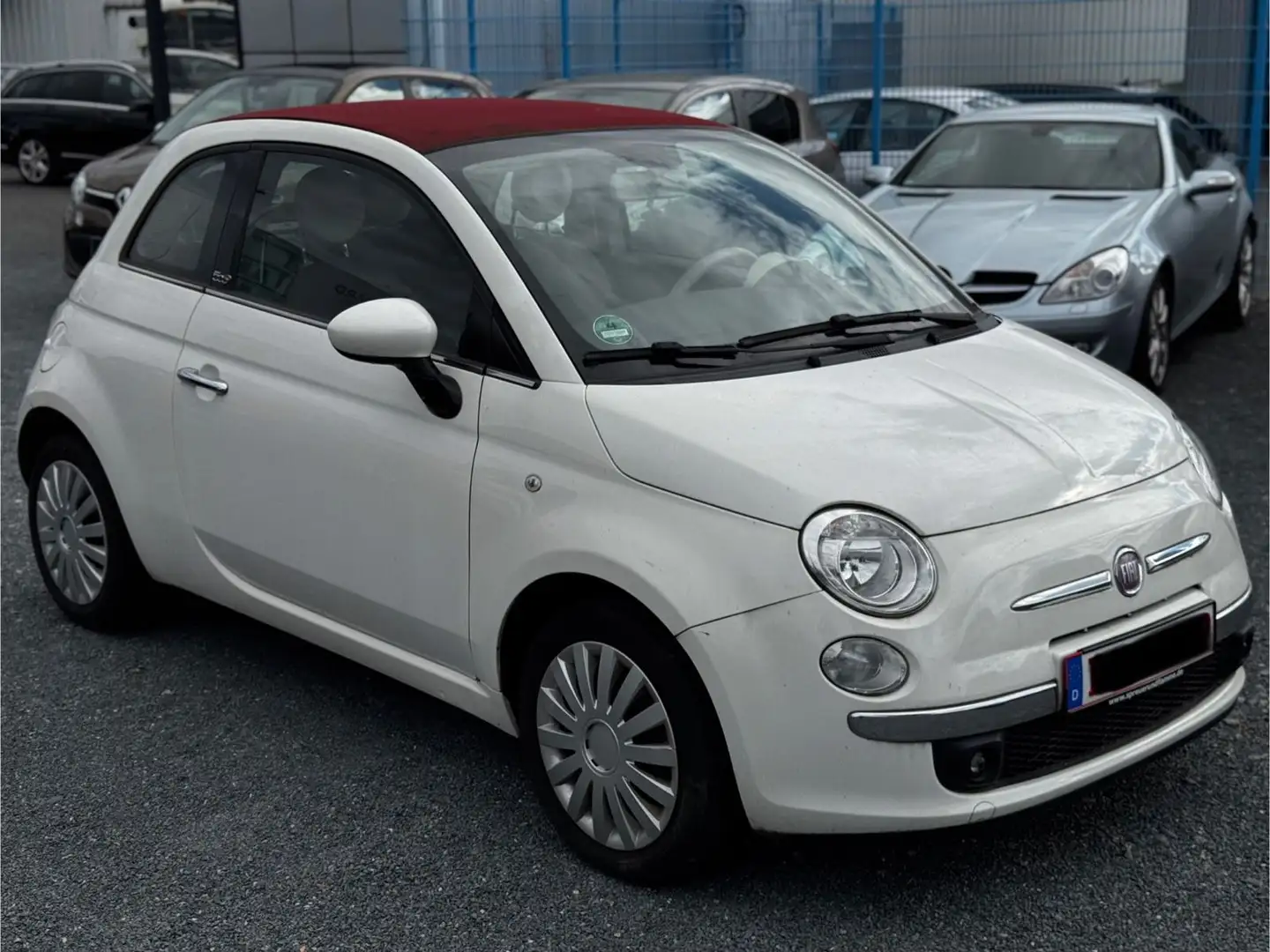 Fiat 500 Weiß - 1