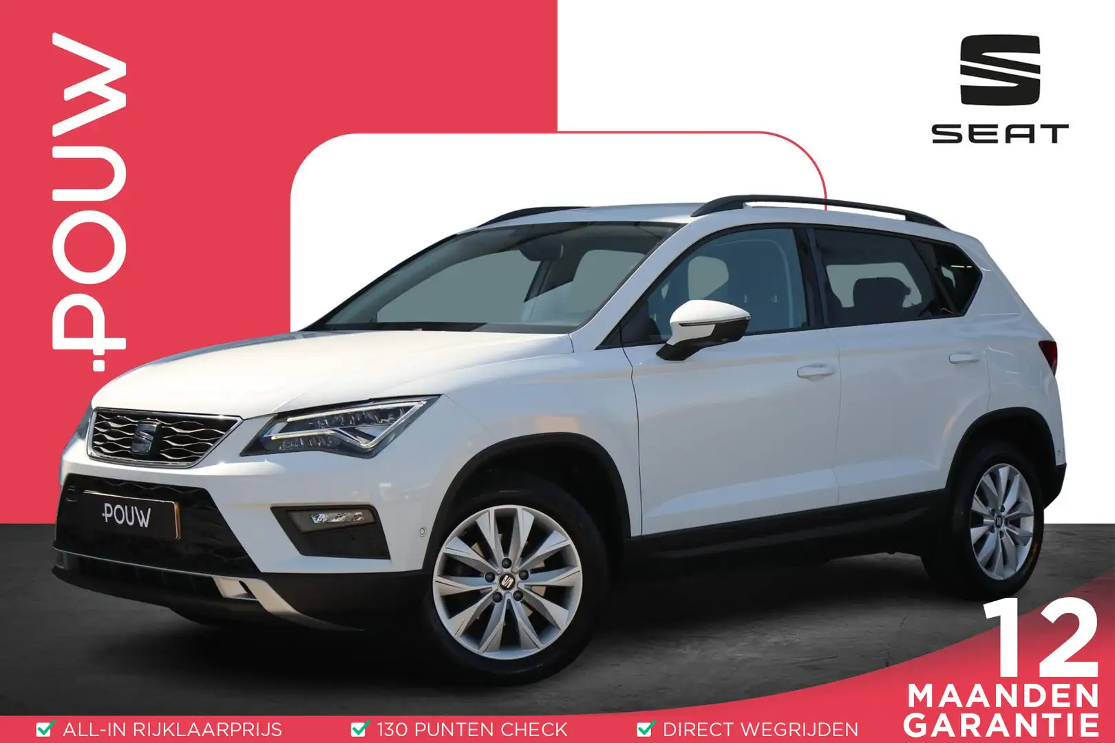 SEAT Ateca 1.0 TSI 115pk Style Business Intense | Navigatie | Wit - 1