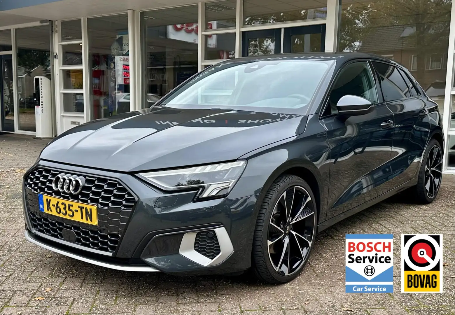 Audi A3 Sportback 30 TFSI Pro Line S Led, Climat, Navi, Ca Grijs - 1