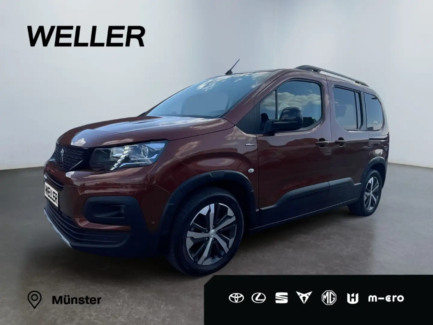 Peugeot Rifter PureTech 130 L1 EAT8 GT *ACC*CAM*SHZ*TWA* Braun - 1