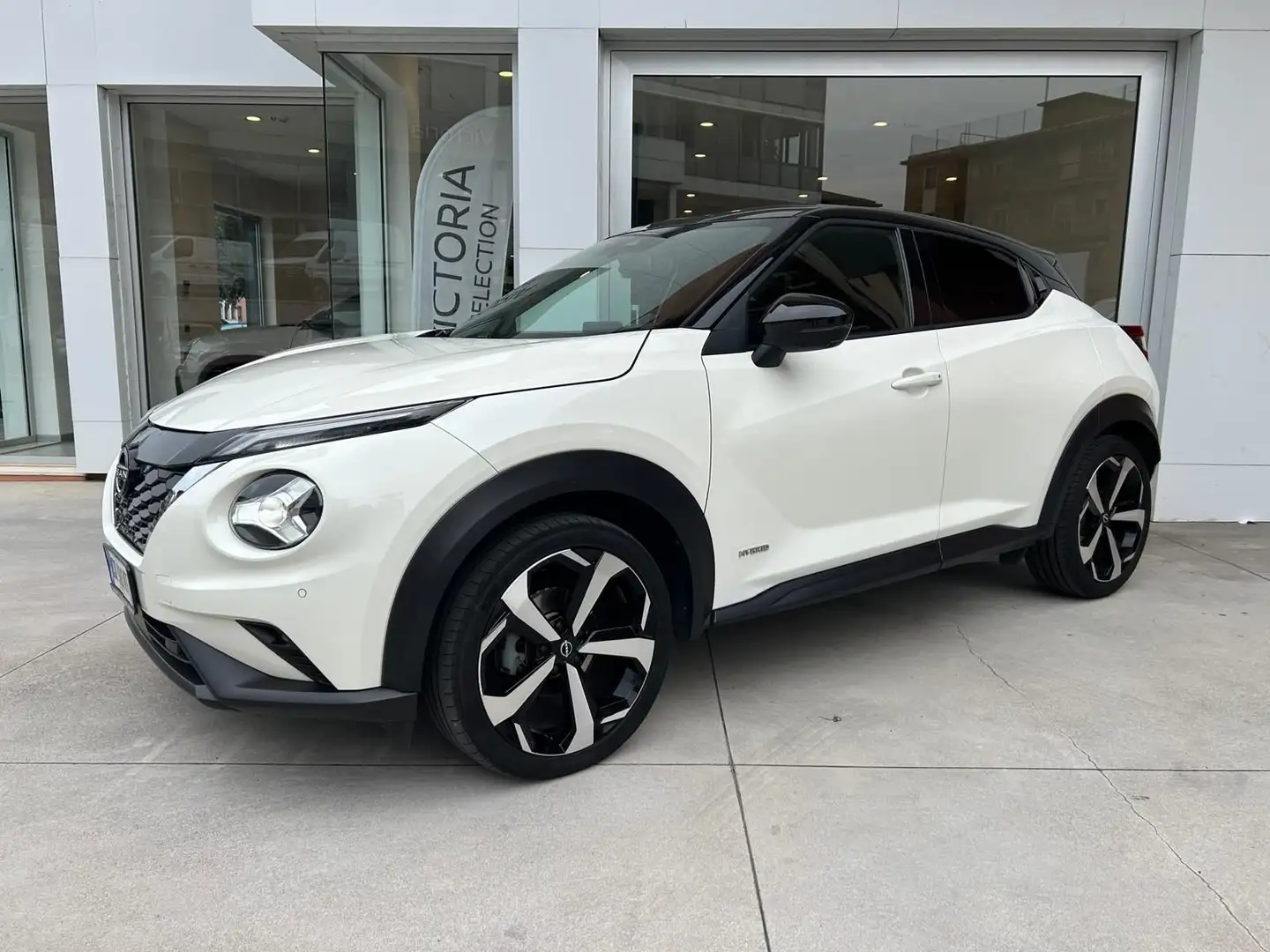 Nissan Juke JUKE 1.6 HEV N-CONNECTA 143 CV C.AUTOMATICO RETRO Blanc - 1