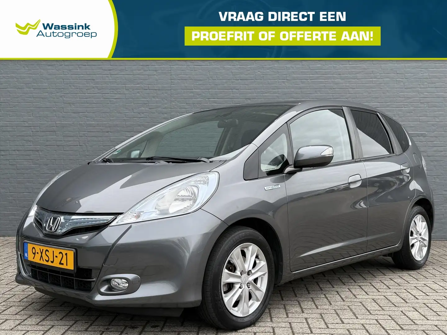 Honda Jazz Hybrid 1.4 i-VTEC 102pk CVT Elegance | Automaat | Grijs - 1