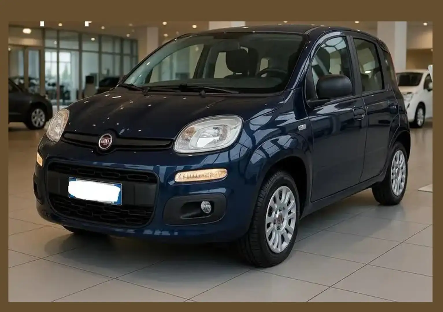 Fiat Panda III 2016 1.2 Easy s/Con Gpl/sens parch/fendinebbia Bleu - 1