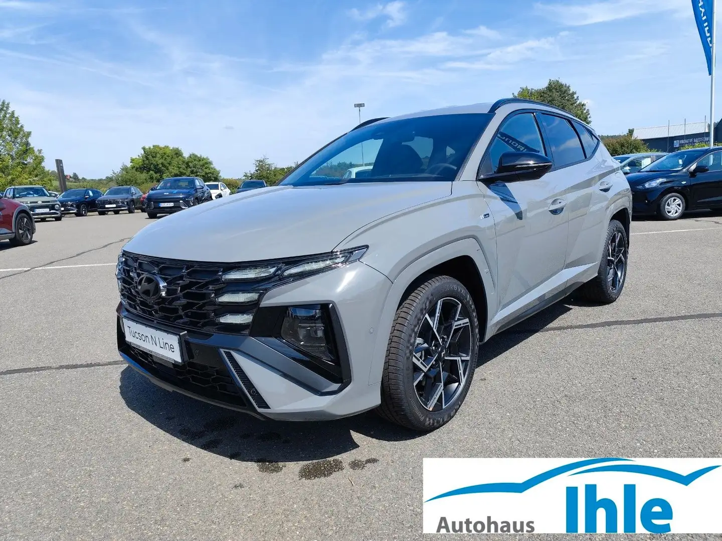 Hyundai TUCSON 1.6 T-GDI 48V N Line DCT Grau - 1
