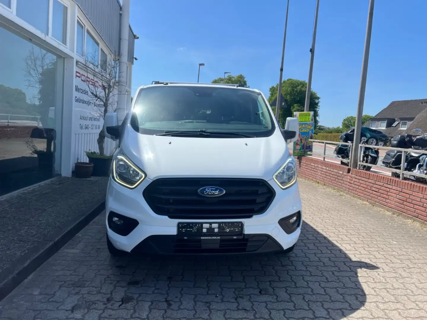 Ford Transit Custom TRANSIT CUSTOM 320 L2 TREND NAVI/FENSTER/STANDHZ Blanc - 2