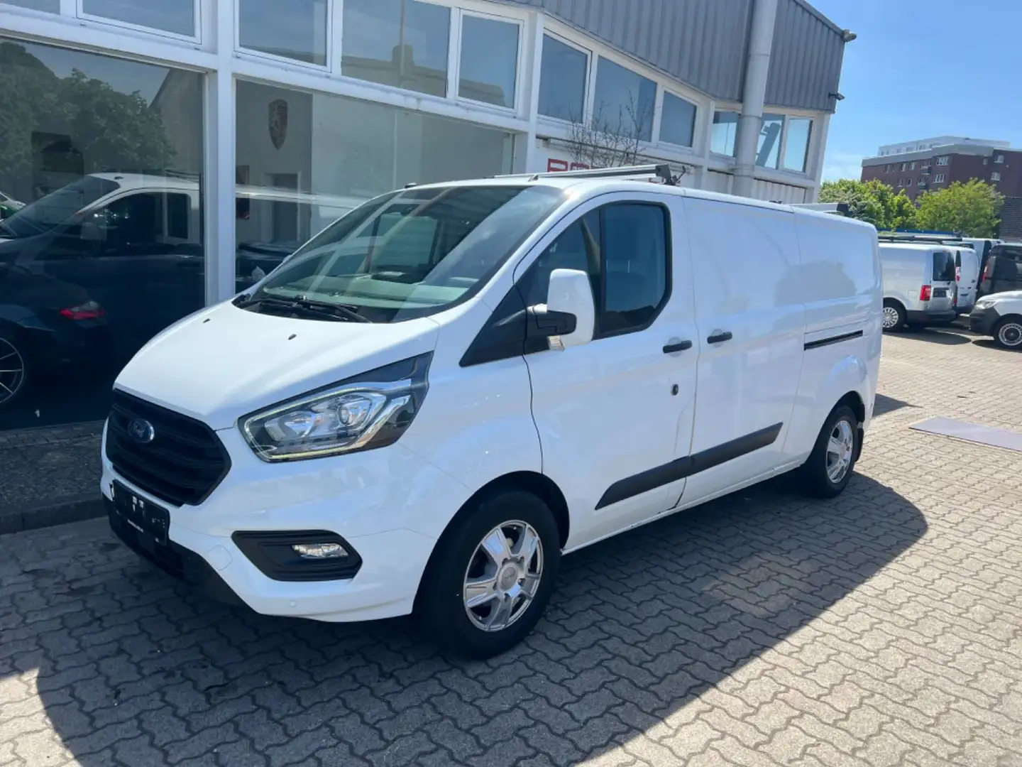 Ford Transit Custom TRANSIT CUSTOM 320 L2 TREND NAVI/FENSTER/STANDHZ Blanc - 1