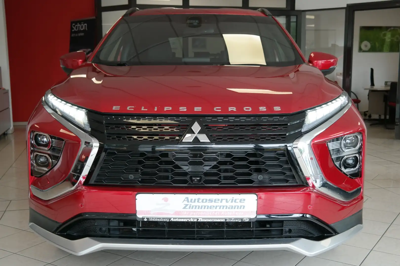 Mitsubishi Eclipse Cross PHEV PLUS mit Intro Edition-Paket Rot - 2