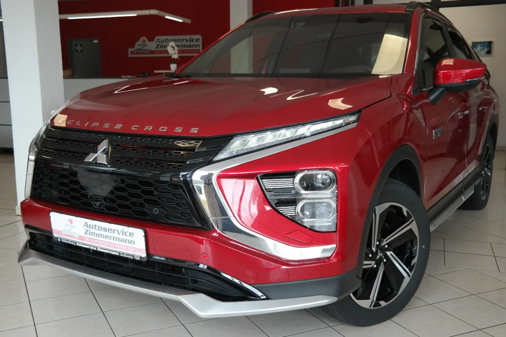 Mitsubishi Eclipse Cross PHEV PLUS mit Intro Edition-Paket Rot - 1