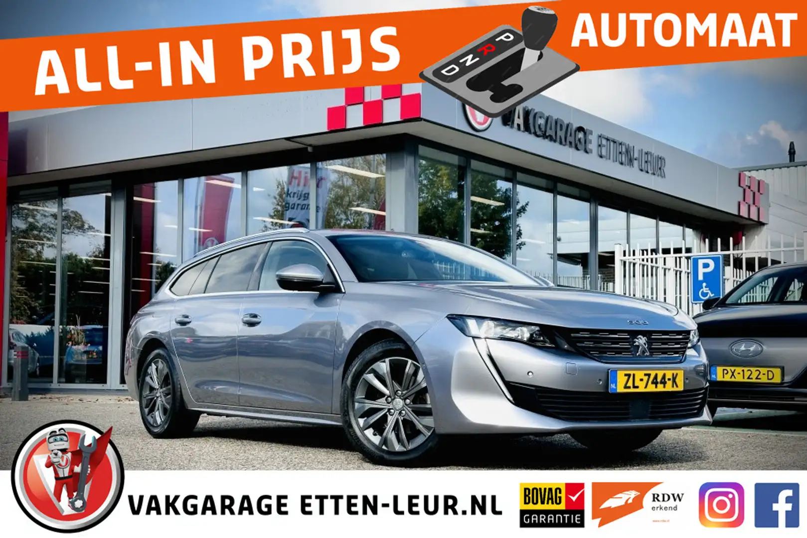 Peugeot 508 SW 1.6 180PK B.L. Allure | CAMERA | LED | APPLE + Gris - 1
