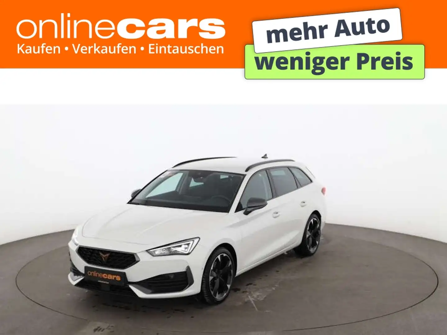 CUPRA Leon ST 2.0 TDI Aut LED RADAR NAVI R-CAM SITZHZG Blanc - 1
