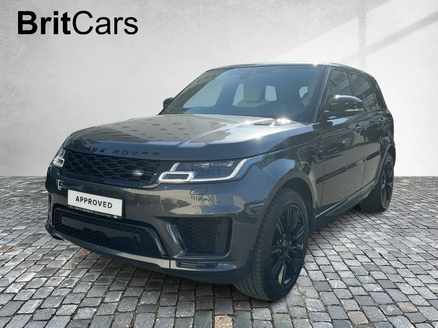 Land Rover Range Rover Sport D300 HSE Dynamic CAM NAVI Gris - 2