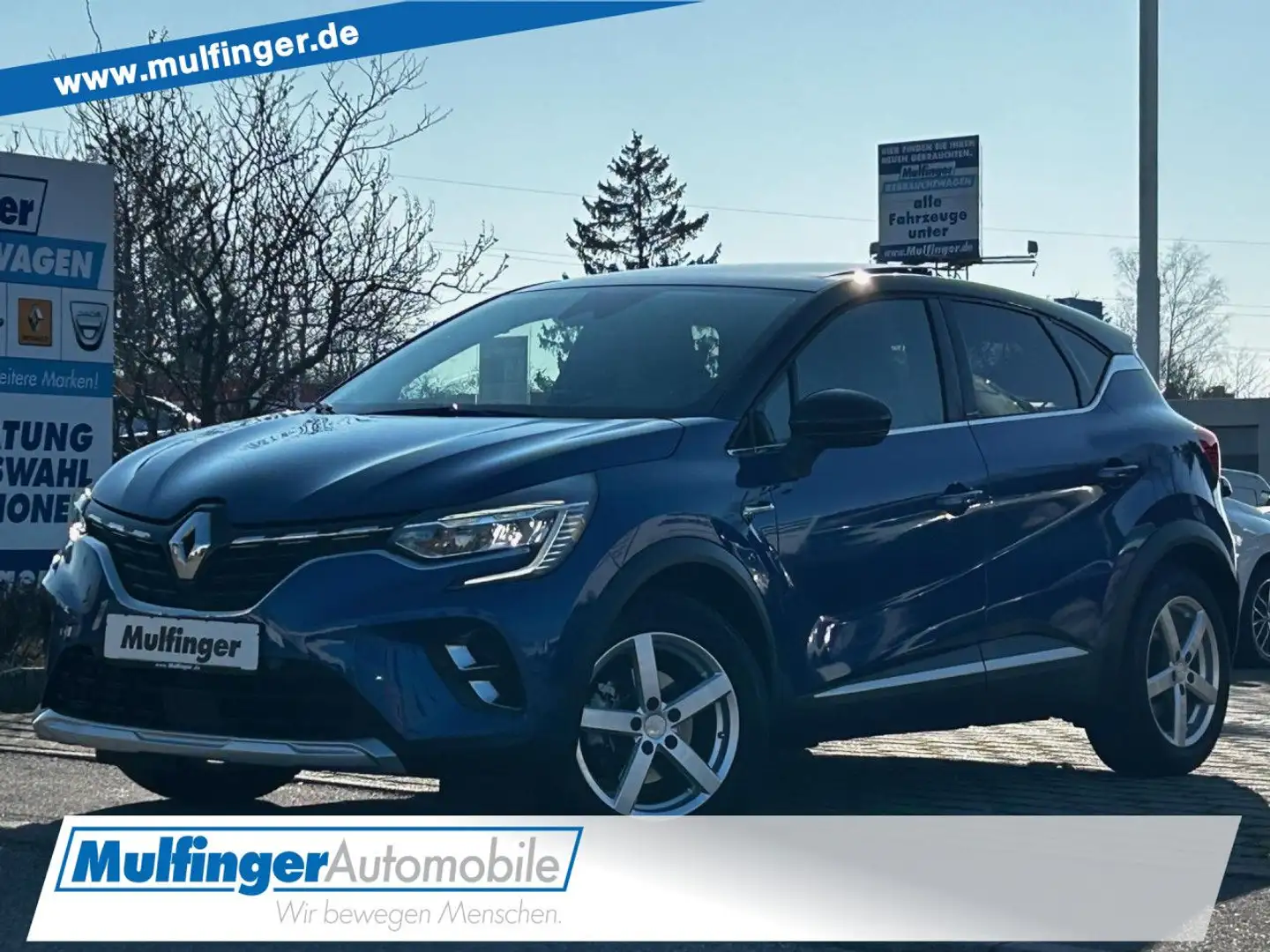 Renault Captur E-TECH 160 LED Kamera GlasD.Lenkradh.AHK Blau - 1
