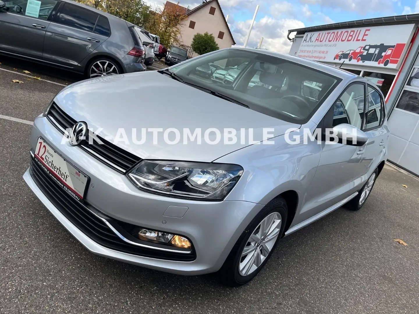 Volkswagen Polo V 1.2 Comfortline*1-HD*RENTNER-FZG*DSG*SHZ* Silber - 1