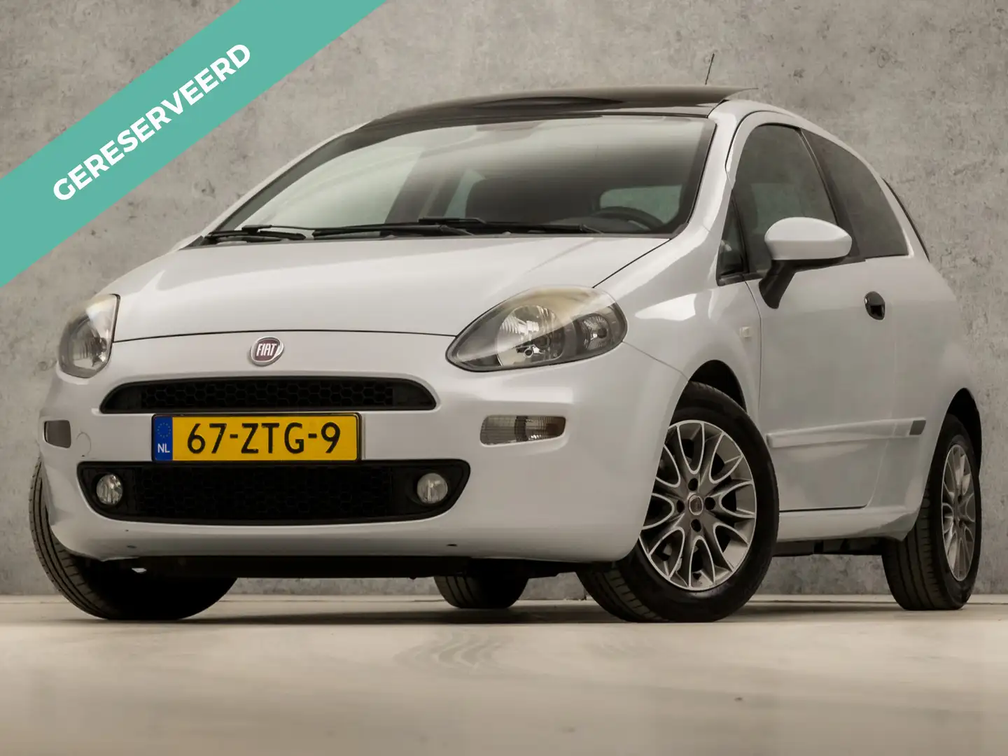Fiat Punto Evo 0.9 TwinAir Sport (PANORAMADAK, CLIMATE, GETINT GL Білий - 1