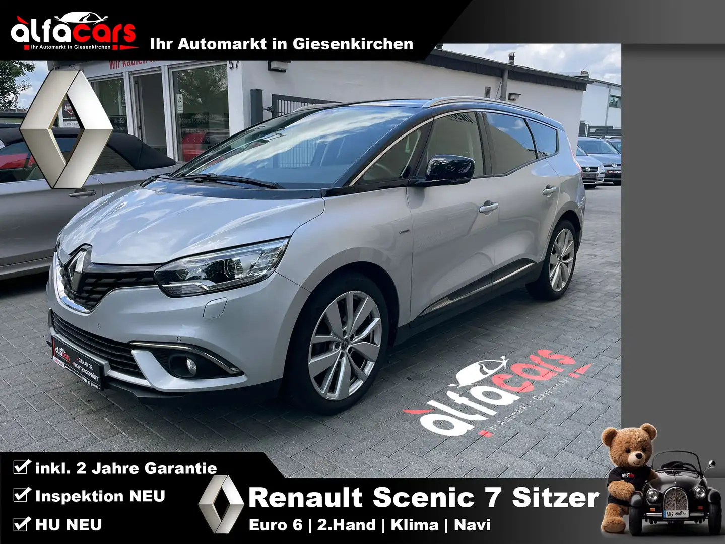 Renault Grand Scenic Grand Limited 7 Sitzer | 2.Hand | Navi | HU NEU - 1