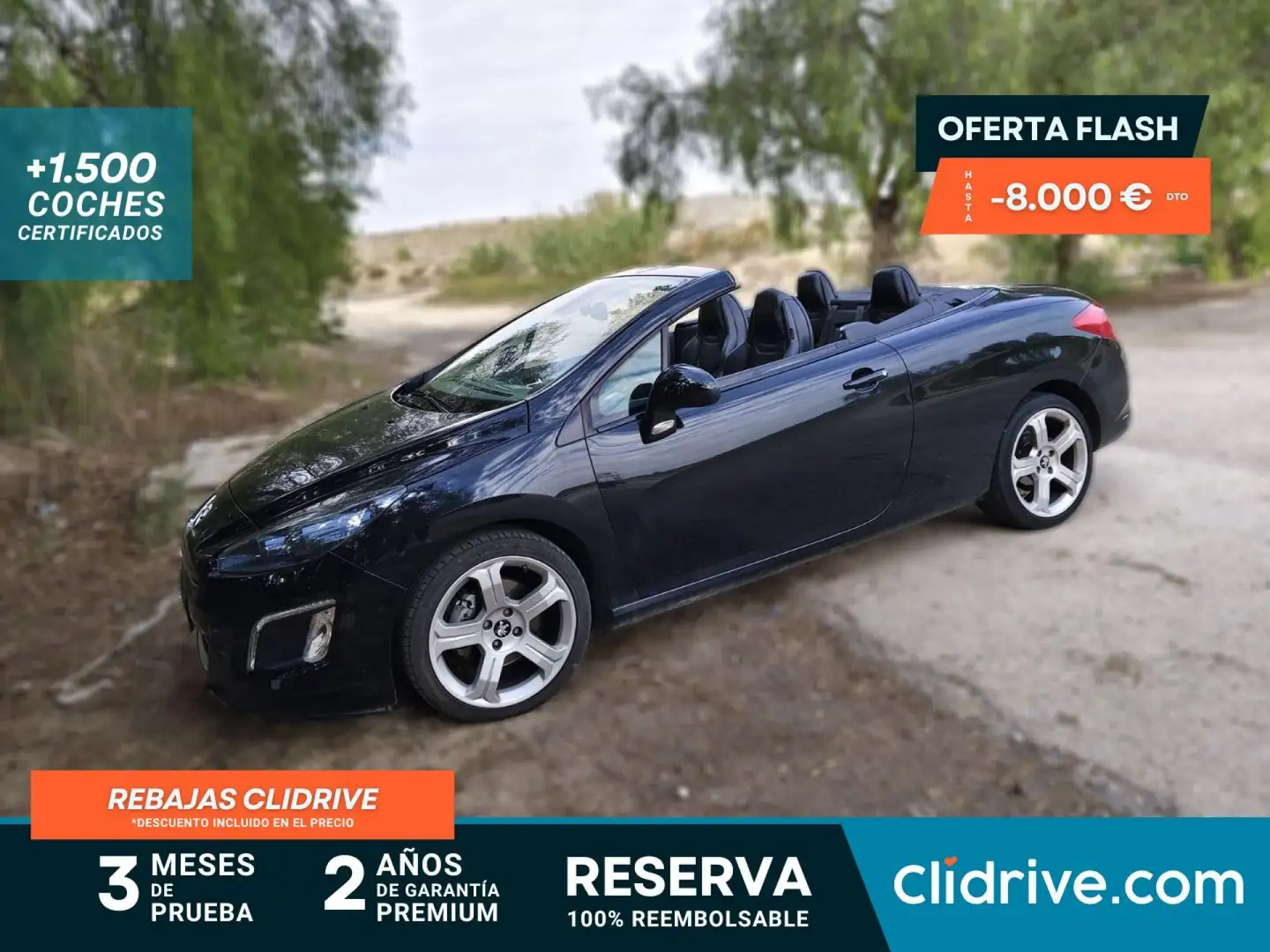 Peugeot 308 CC 2.0HDI FAP Active Negro - 1