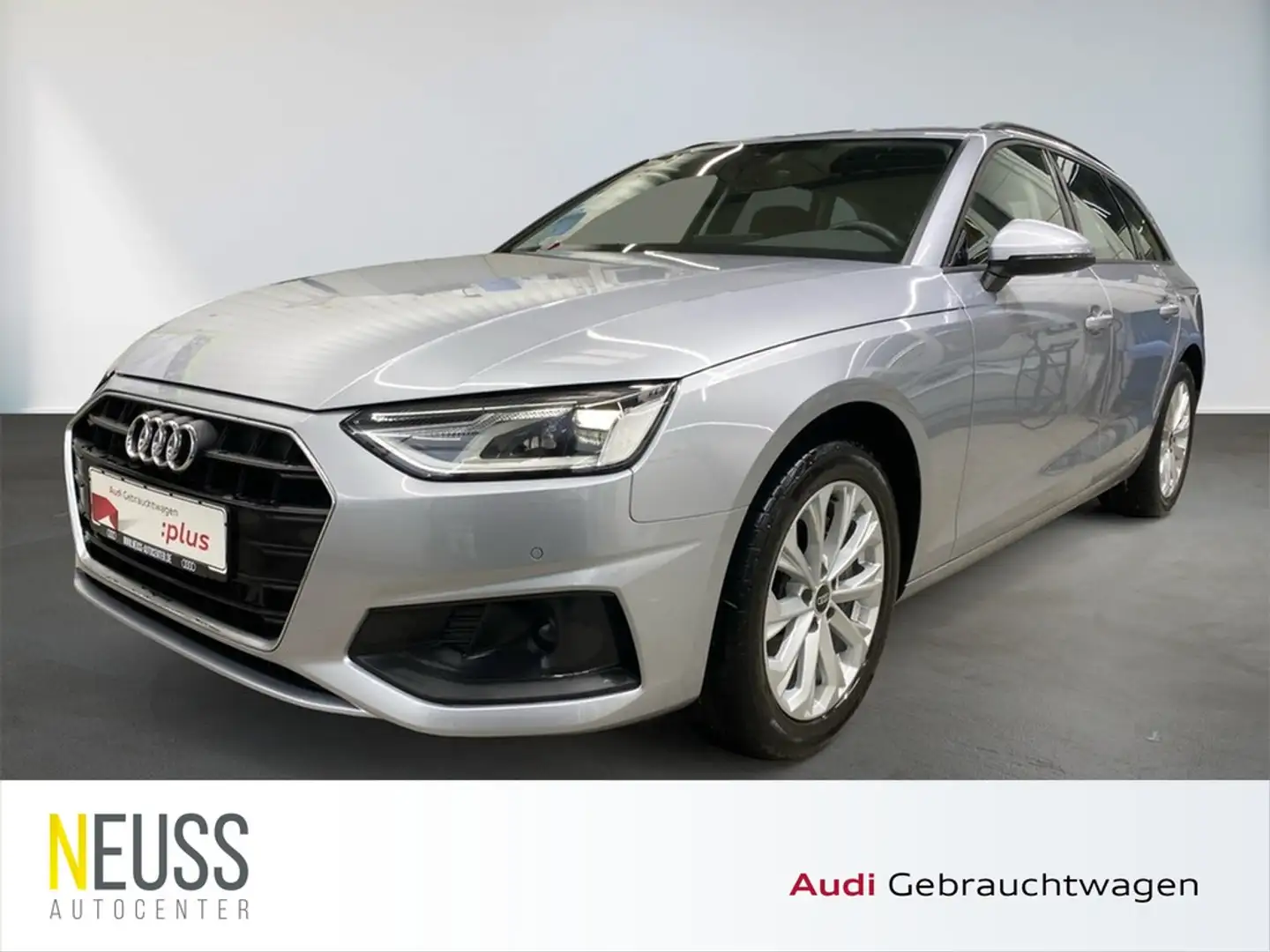 Audi A4 Avant 40 TDI BUSINESS+TOUR+NAVI+AHK+EPH+DAB+ Silber - 1