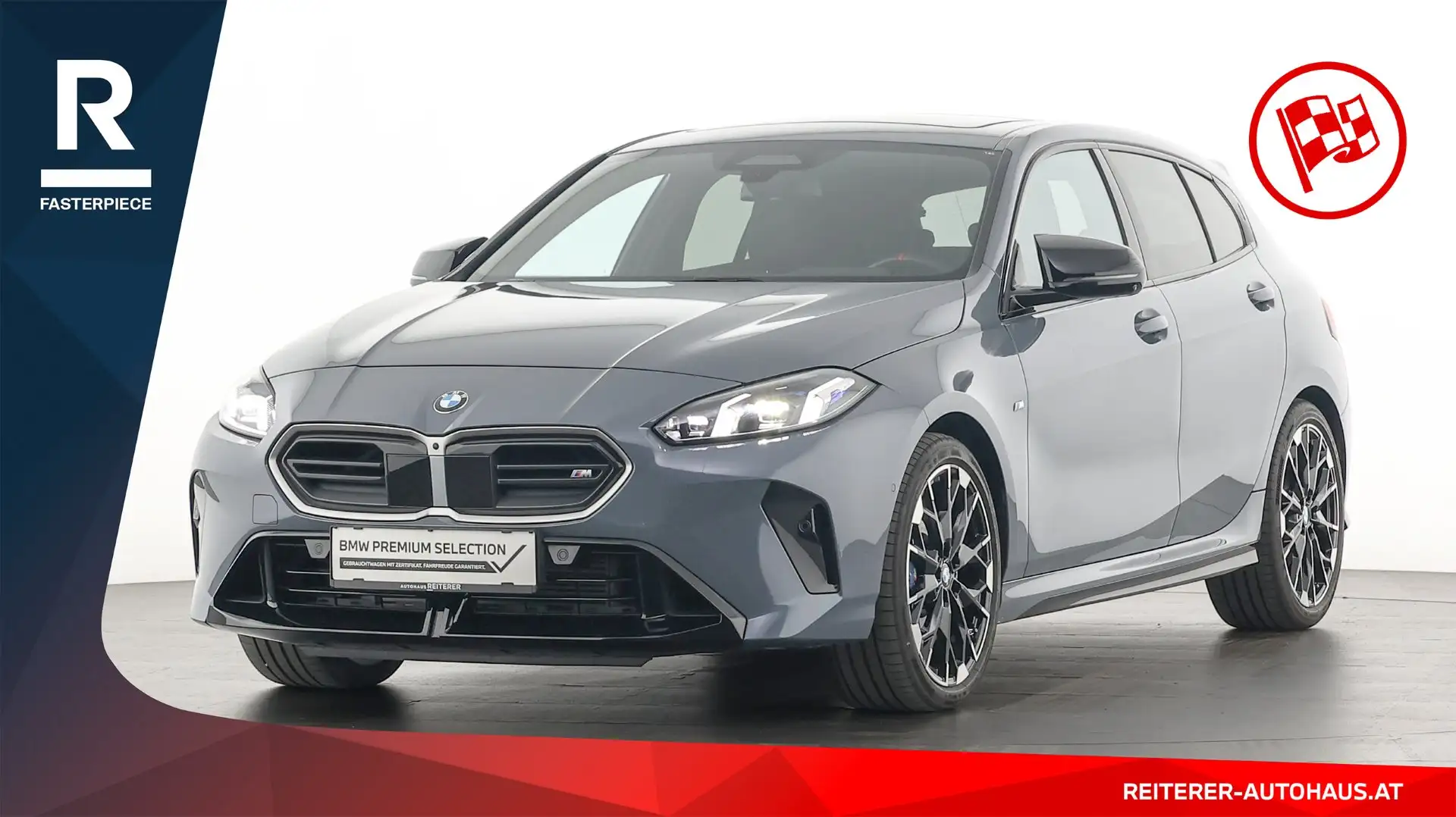 BMW 135 M135 xDrive *M-Sportpaket Pro *Harman/Kardon *Adapt. M Fahrwerk Grau - 1