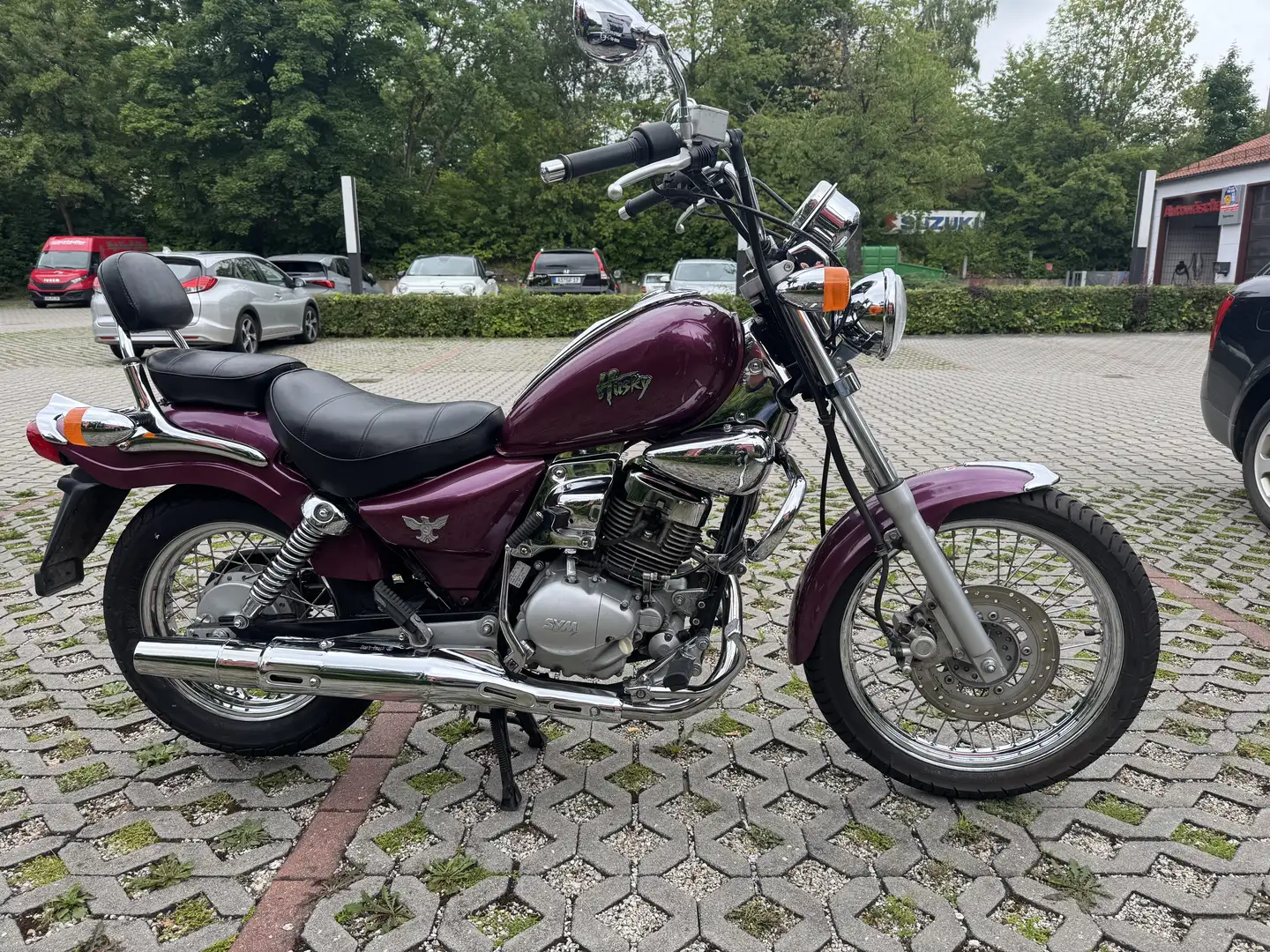 SYM Husky 125 Rouge - 2