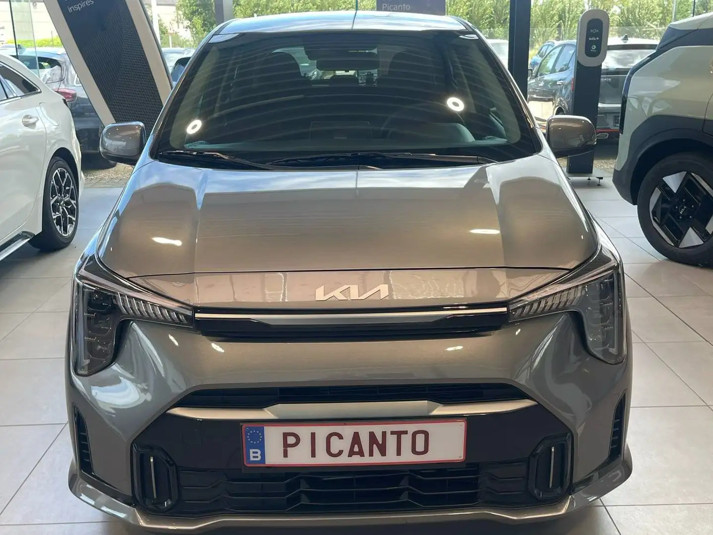Kia Picanto 1.0i MPI Pace ISG Grijs - 2