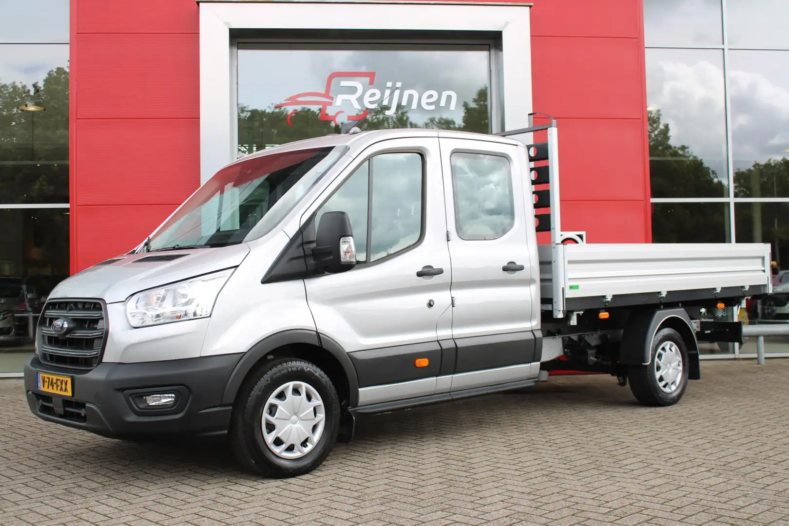 Ford Transit 350 2.0 TDCI L3 KIPPER 3 ZIJDIG DC TREND | KIPPER Zilver - 1