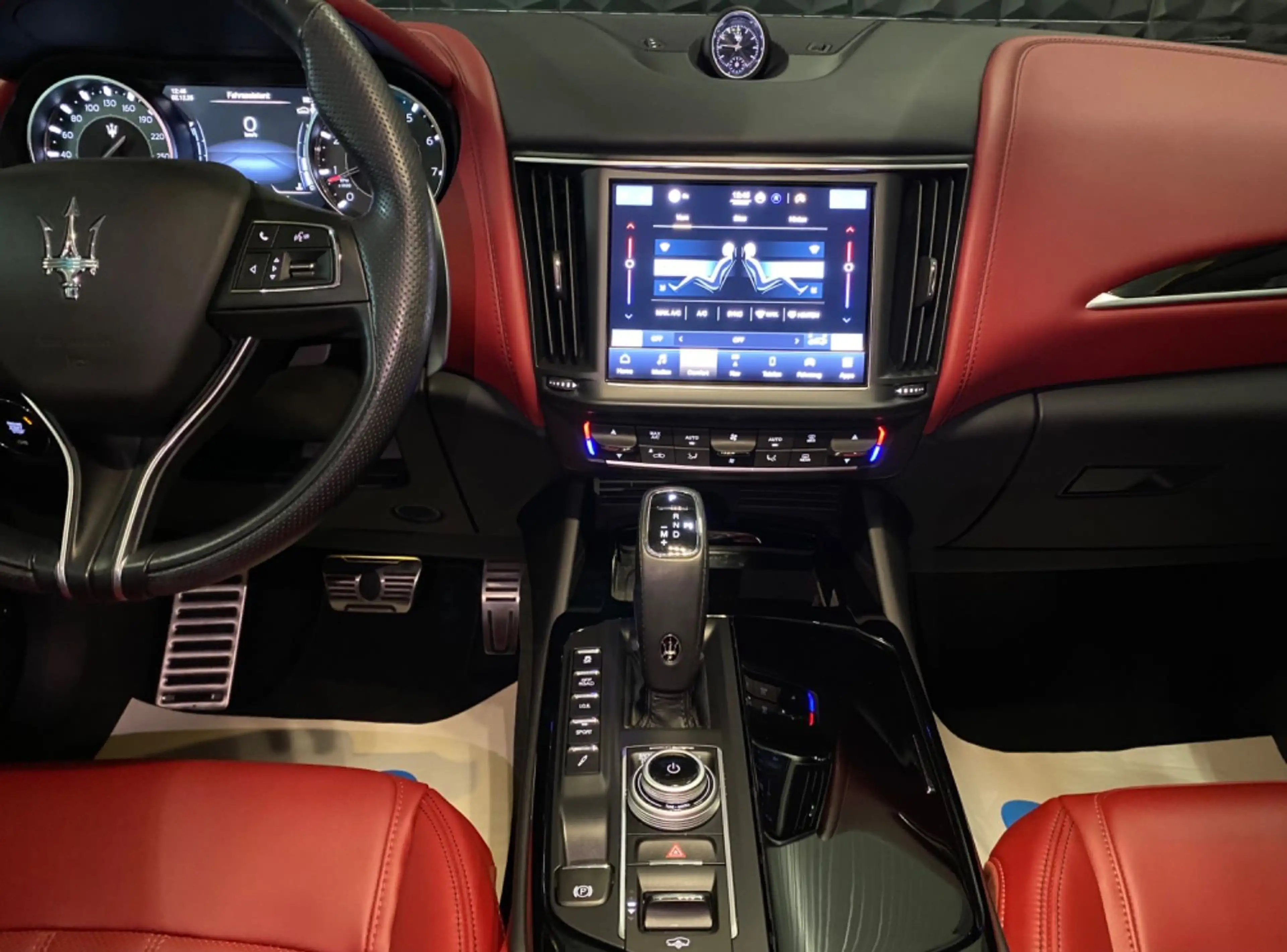 Maserati Levante Modena S, rotes Leder,1 Hand, Navi, 360° — photo 14