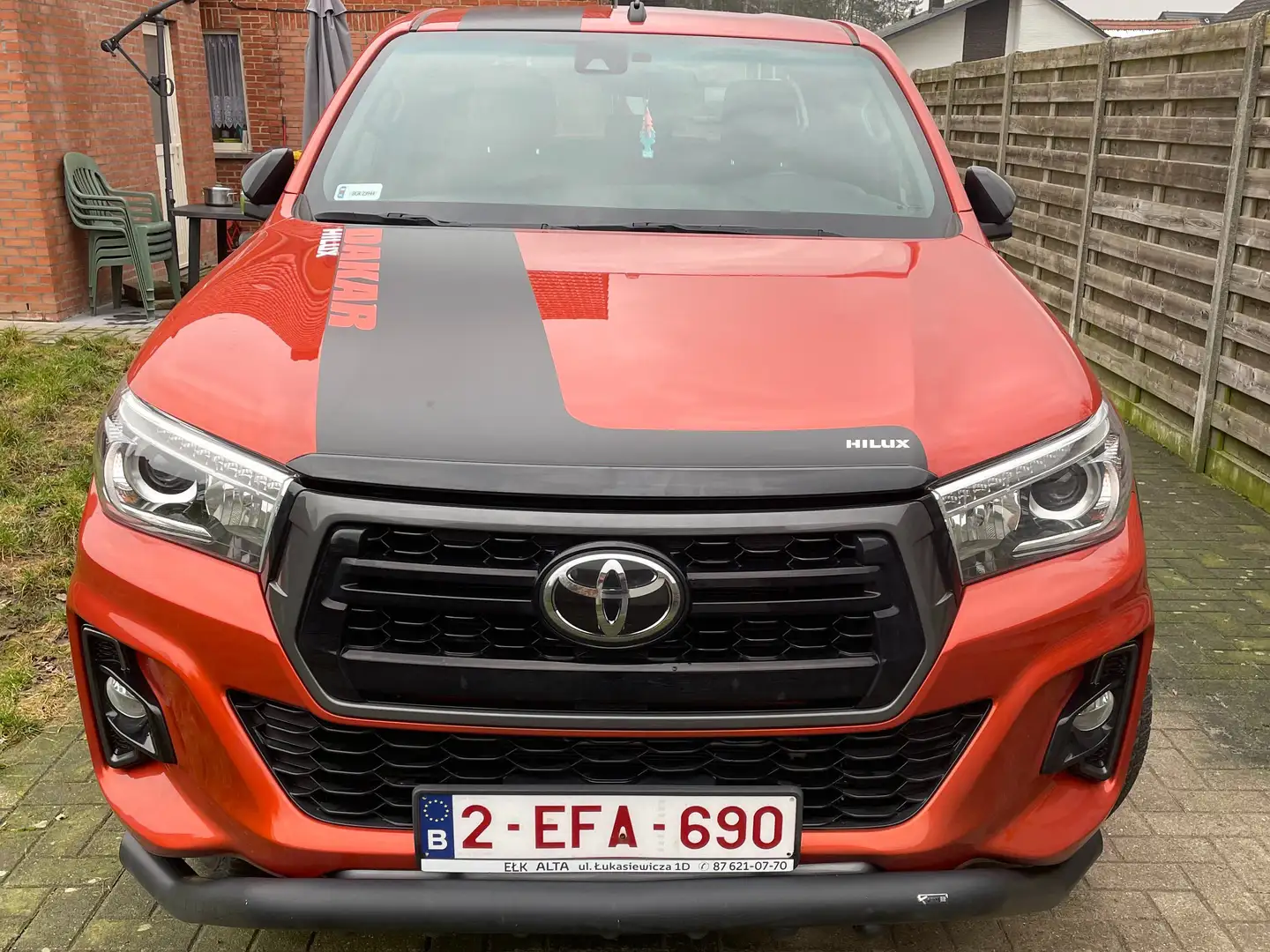 Toyota Hilux HiLux 4x4 Double Cab Autm. Duty Comfort Narancs - 2