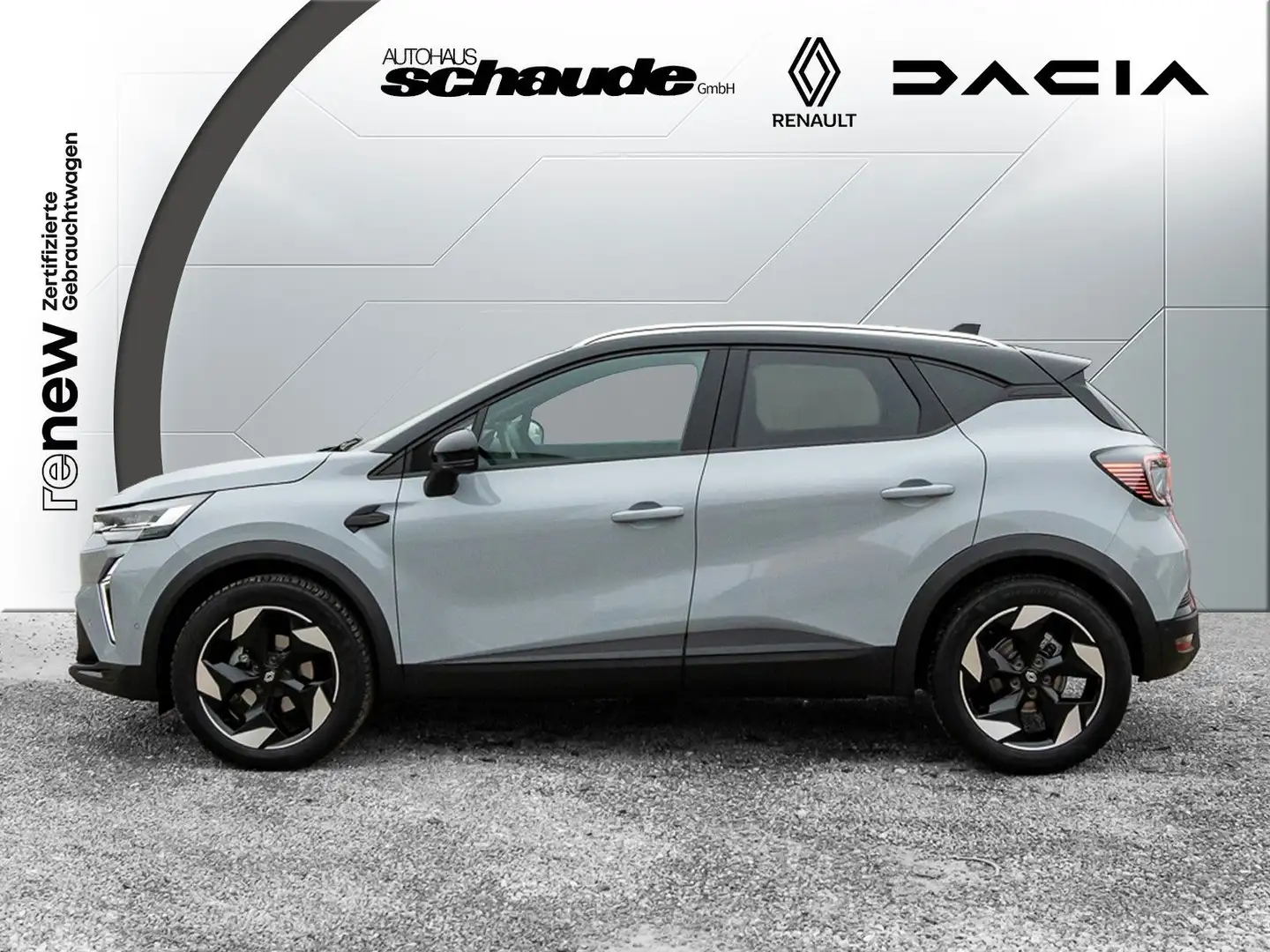 Renault Captur II Techno TCE 160 EDC GPF SHZ LHZ PDC 360 Grau - 2