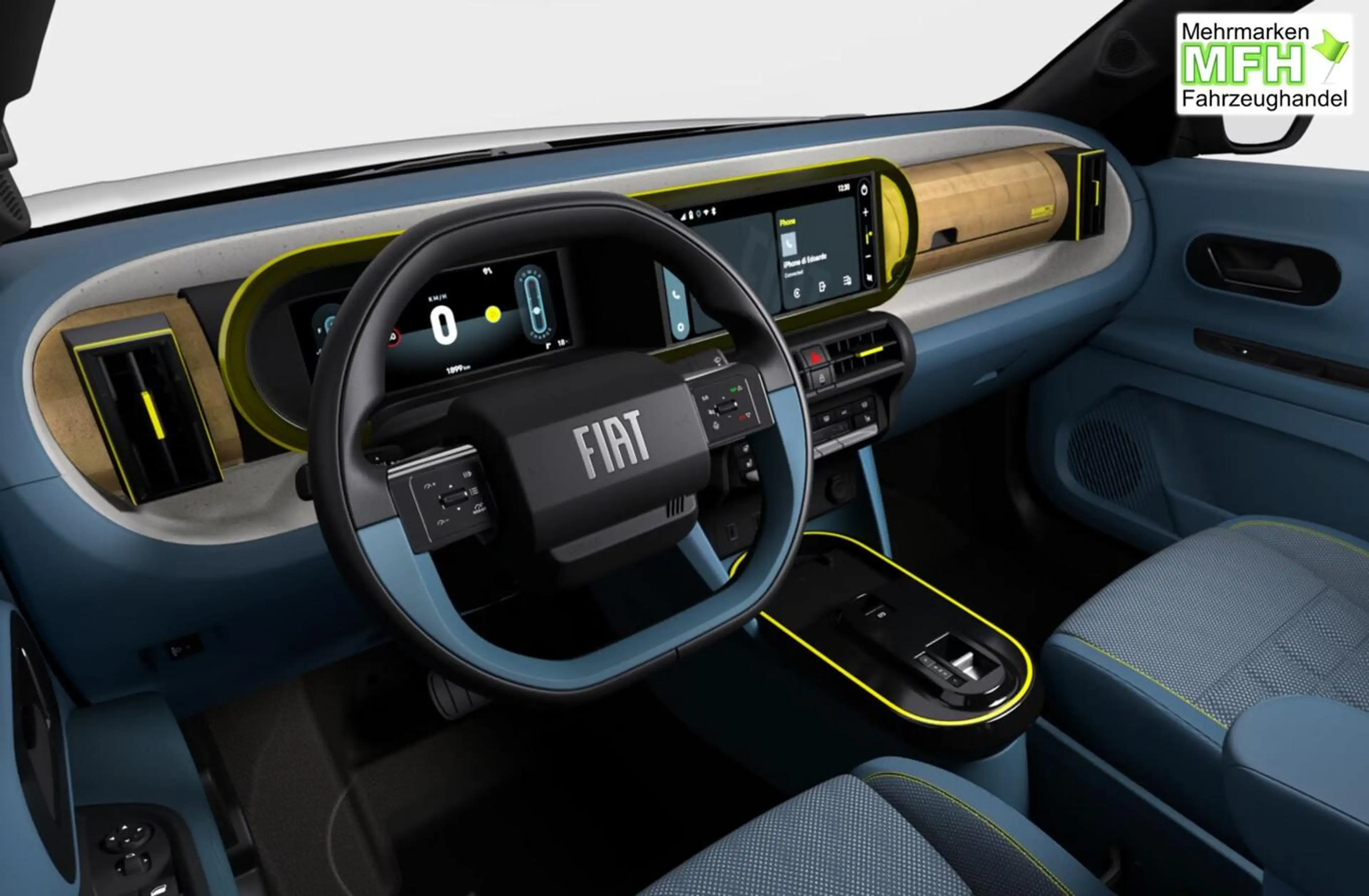 Fiat Grande Panda La Prima Hybrid SHZ Nav Kam LED BT 74 kW (101 P... — photo 5